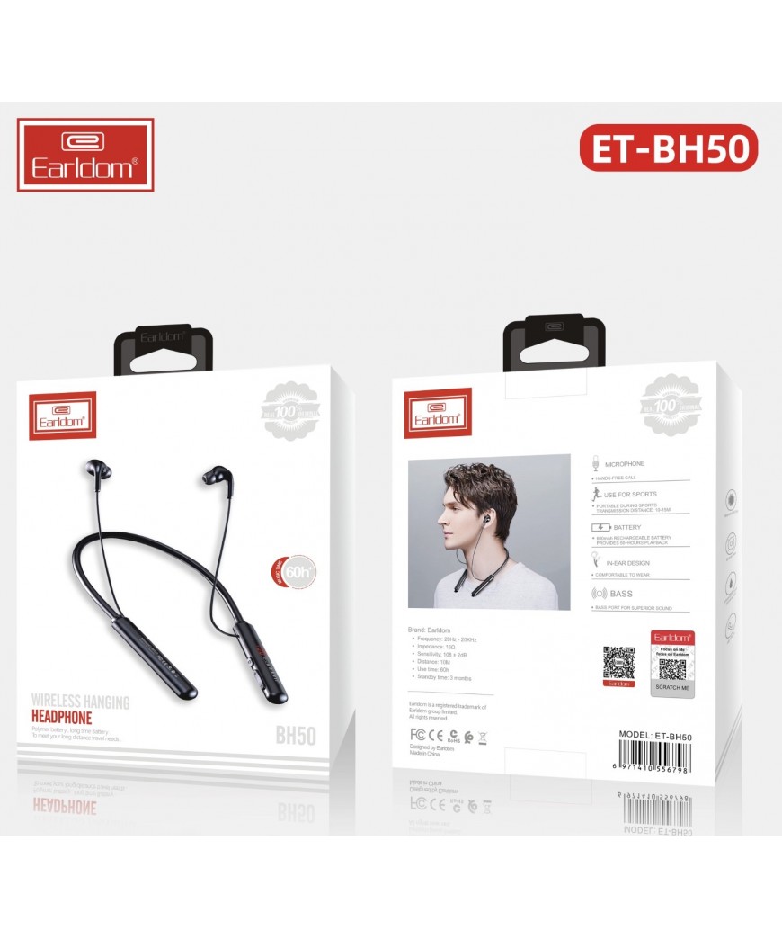 Tai Nghe Bluetooth Earldom BH50