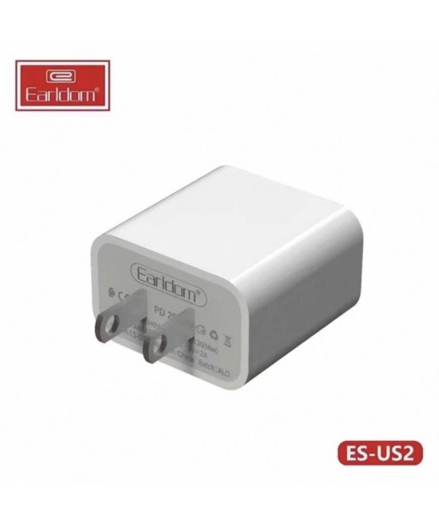 Củ sạc nhanh cổng PD 20W Earldom ES-US2