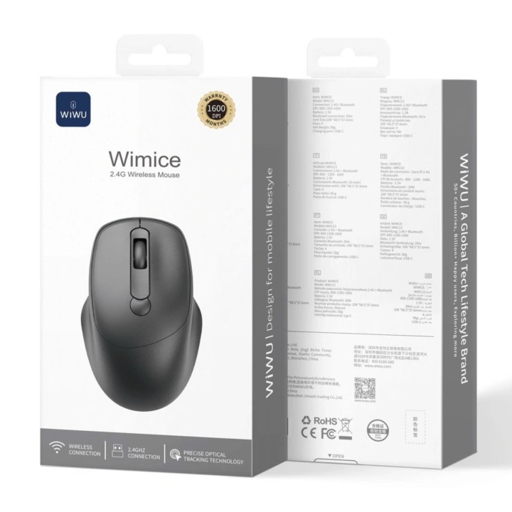 CHUỘT KHÔNG DÂY WIWU WIMICE WM113 (WW-21006)
