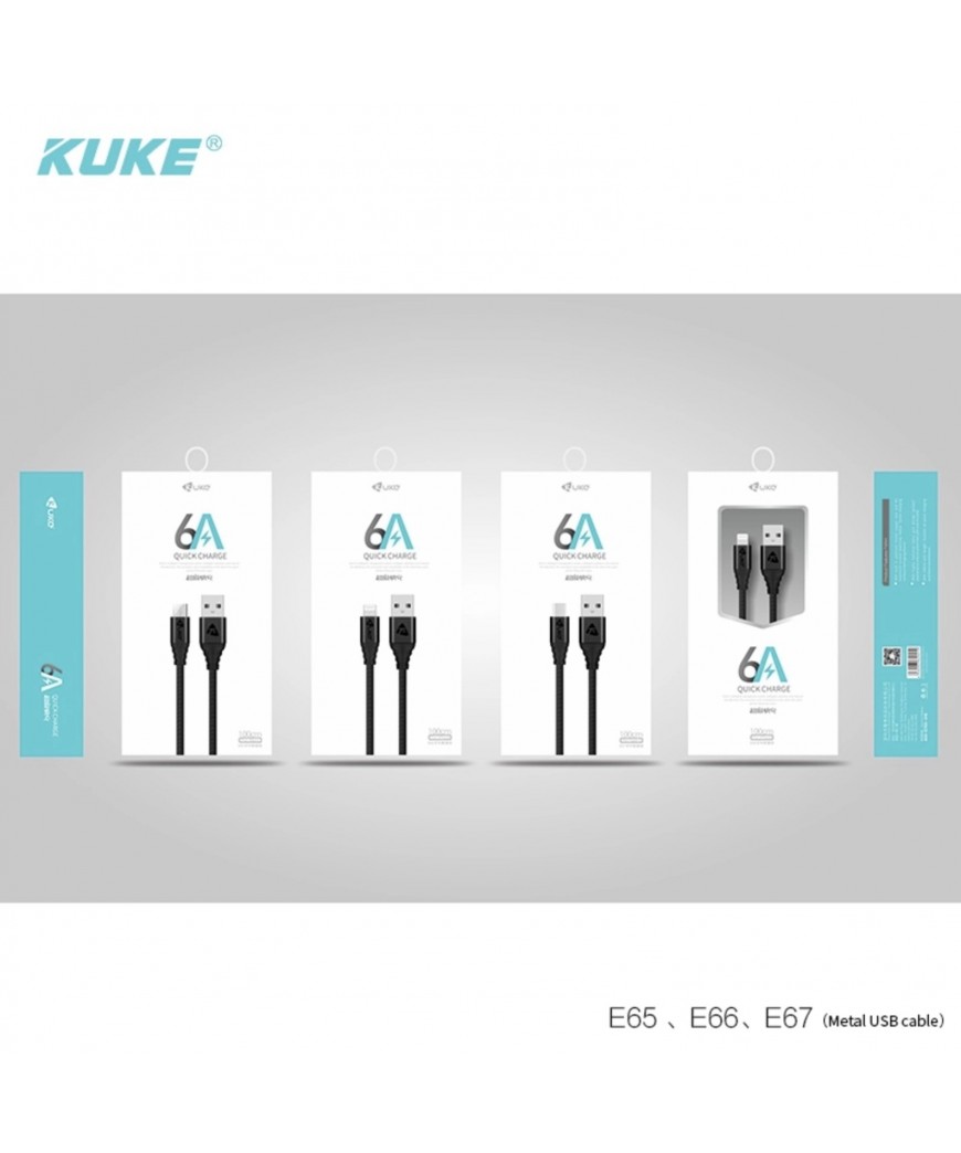 Cáp KUKE bọc dù 6A E66 lightning