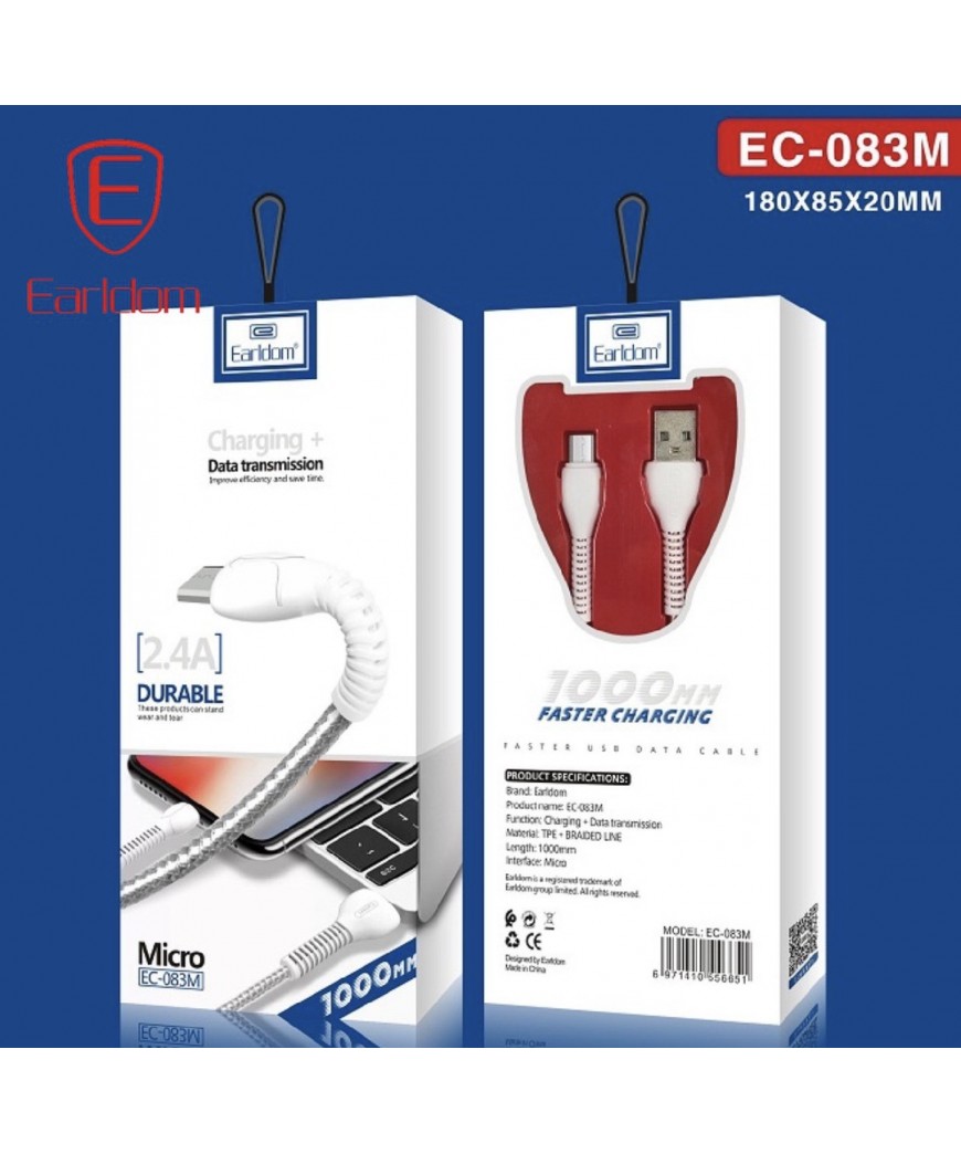 Cáp sạc 1m Earldom EC-083C