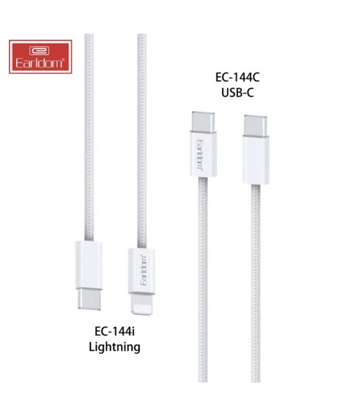 Cáp sạc Earldom PD20W từ cổng Type C ra Lighting 1M : EC-144i