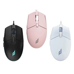 Chuột có dây cổng USB chuyên Game E-DRA EM6102 (LED-MÀU ĐEN) (AG-23002)