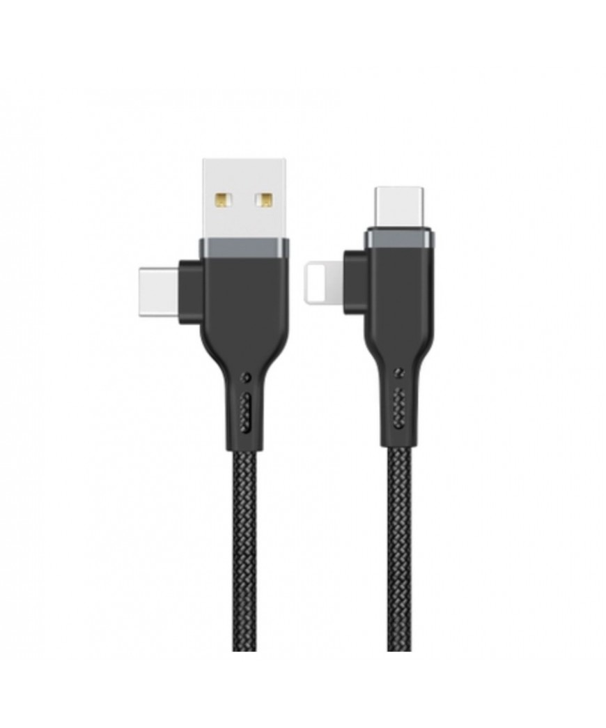 Cáp Wiwu Platinum Usb + C to IP + C 1.2M ( PT06)