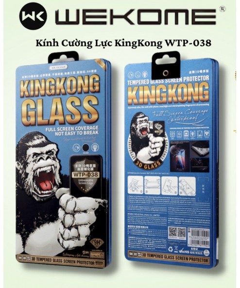 Cường lực WK 3D Kingkong