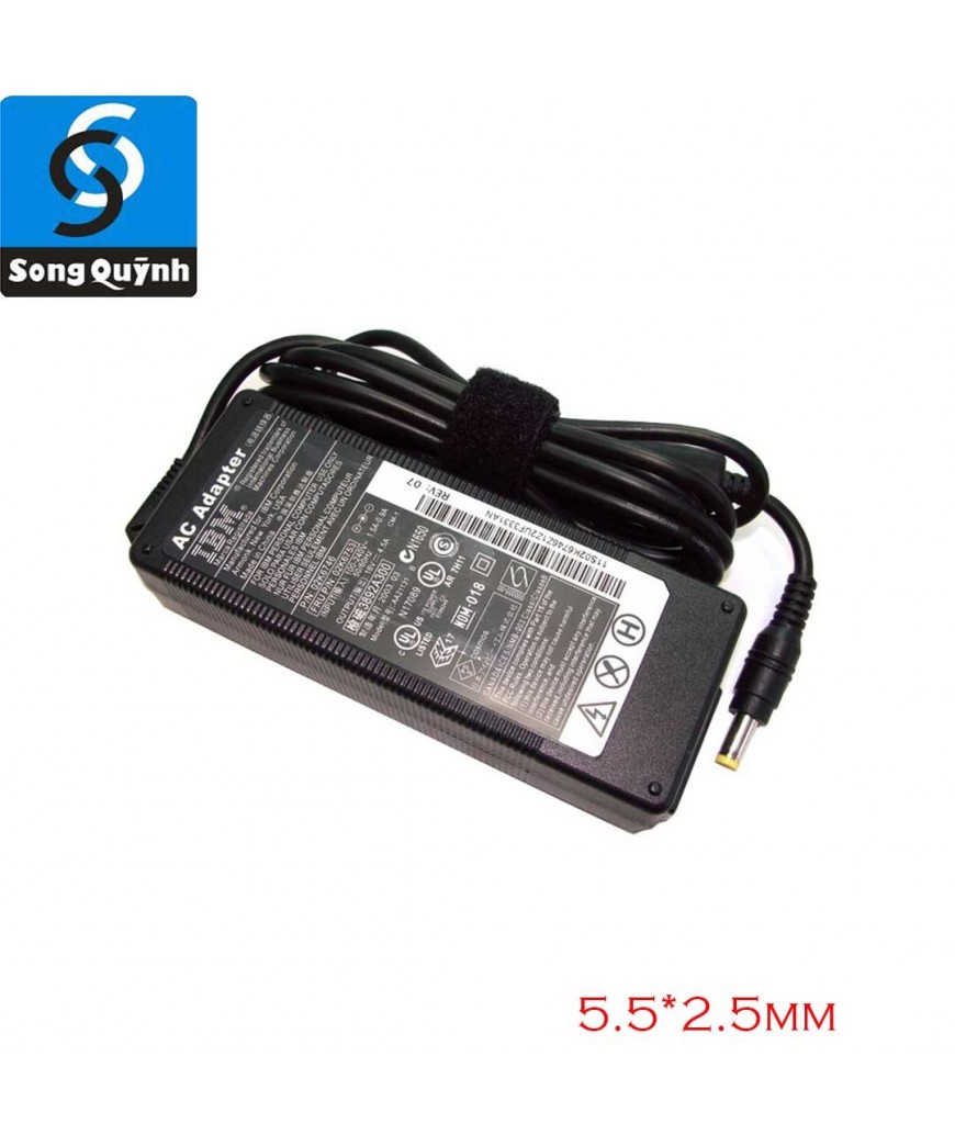 Sạc laptop IBM Lenovo đầu thường (16V-4A) Φ5.5mm * 2.57mm 65w OEM