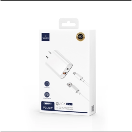 SẠC BỘ Wiwu 20w Wi-U002 (USB to C) (WW-31009)