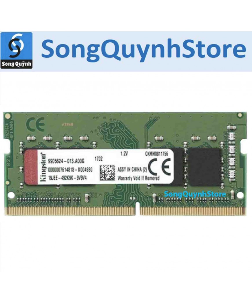 RAM laptop Kingston DDR4 8Gb KVR24S17S8/8 (hàng chính hãng)