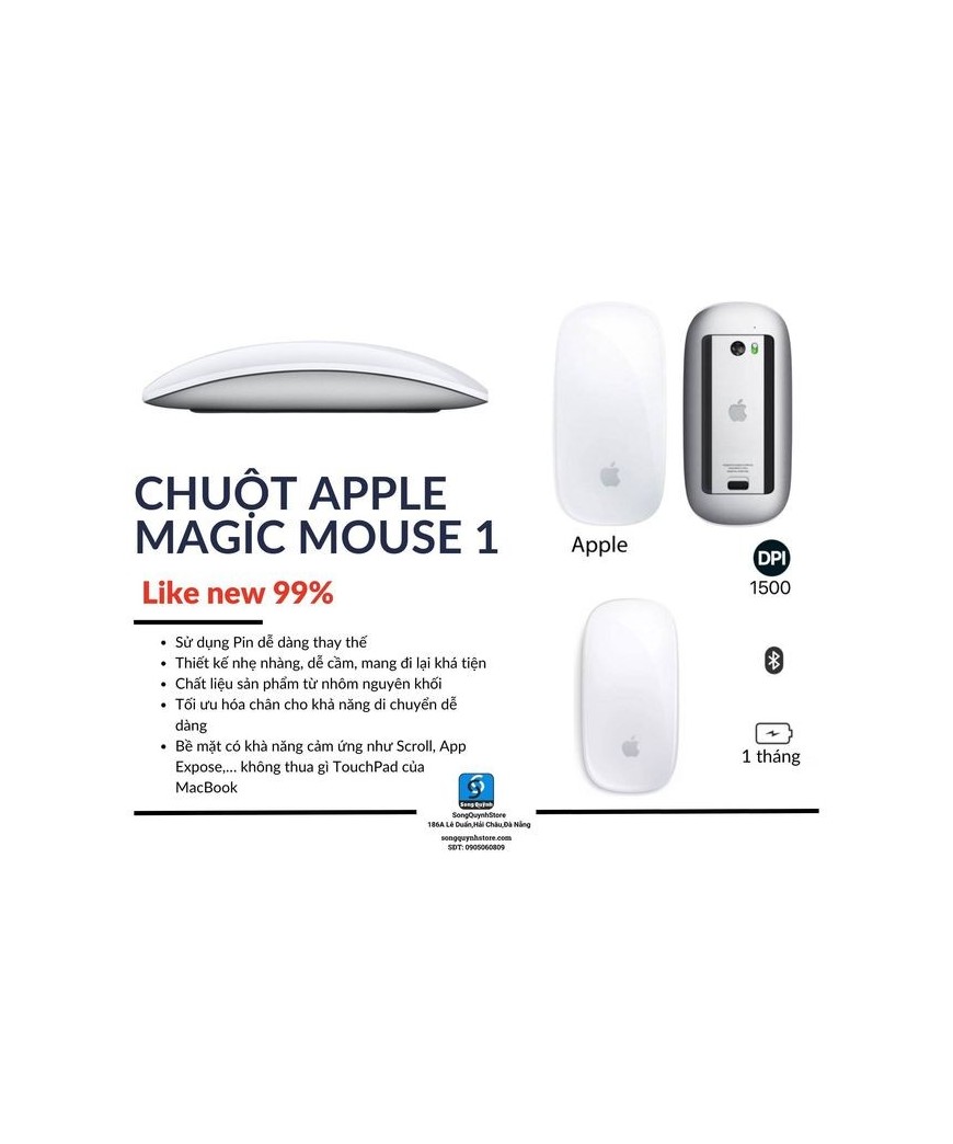 Chuột Magic Mouse 1 (TPW)