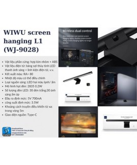 ĐÈN WIWU SCREEN HANGING L1