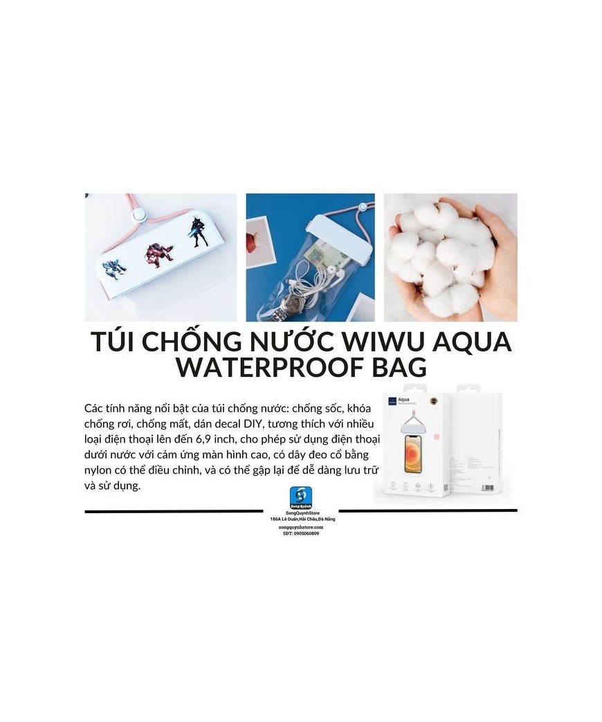 Túi chống nước Wiwu AQUA