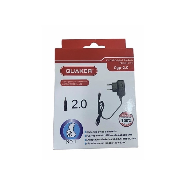 Sạc bộ Quaker Cgp-V8 (Chân Nokia) (AH-31103)