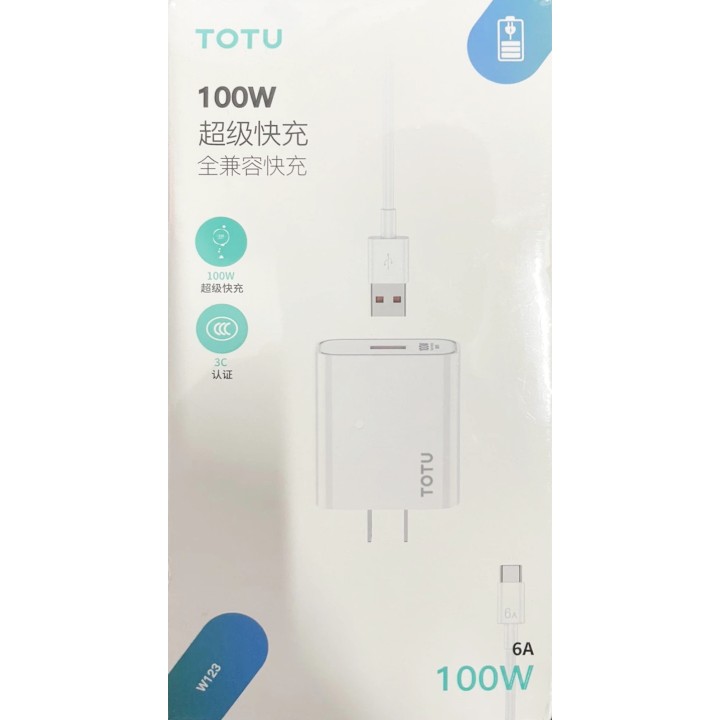 Bộ sạc Totu ZC43 Type C (AH-31104)