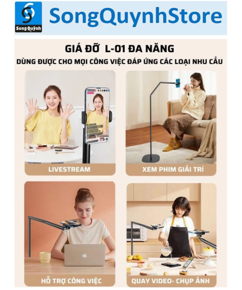 Giá đỡ điện thoại đa năng L-01