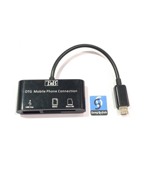 OTG Mobile Phhone Connection TnB USB USB Key SDHC Micro SD