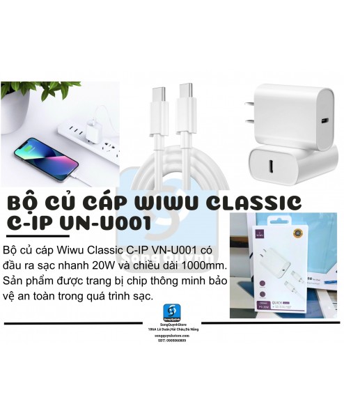 BỘ CỦ CÁP WIWU CLASSIC C-IP VN-U001