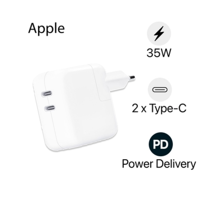 Củ sạc Apple ZIN 35w type C (2 cổng type C) (QS-33009)