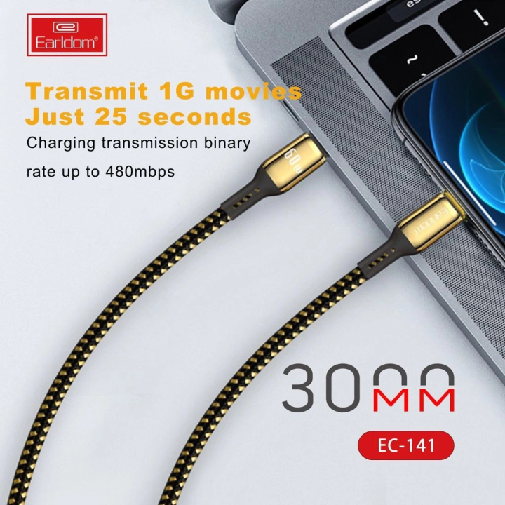Cáp Earldom C to C 3m EC-141C 60w (AH-42000)