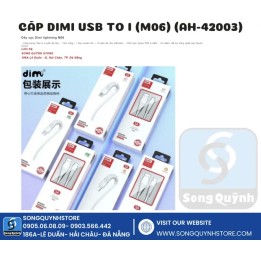 Cáp DIMI USB to i (M06) (AH-42003)